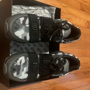 COPY - COPY - PHILIPP PLEIN 3D LOGO RUNNERS - 9.5/10 CONDITION- WORN ONLY ONCE …